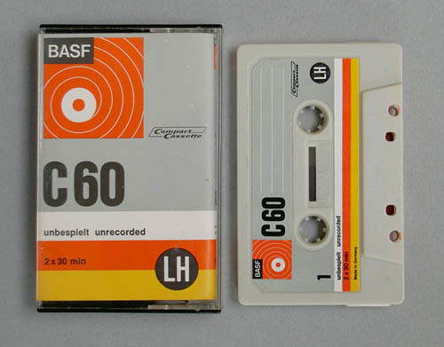 BASF カセットテープ　5本セット　化粧箱入り